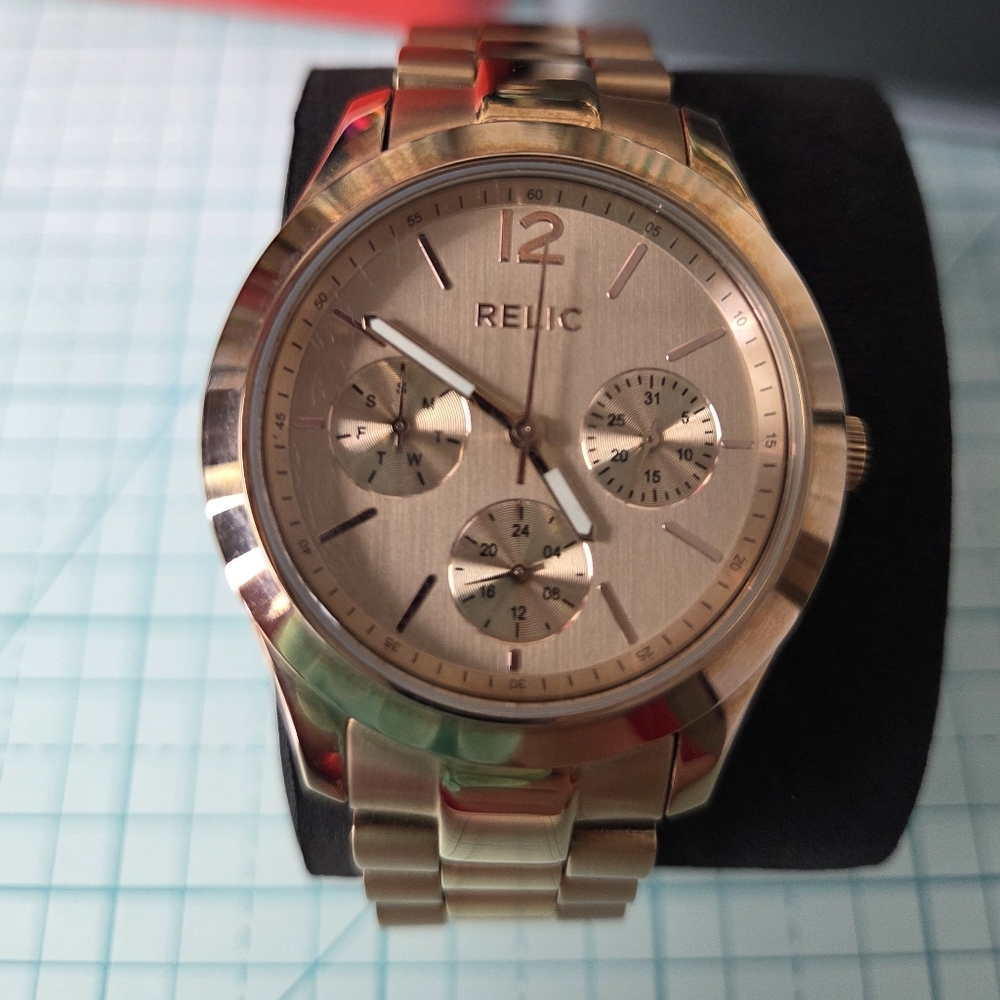 Relic Chronograph Watch Never Worn New In Box